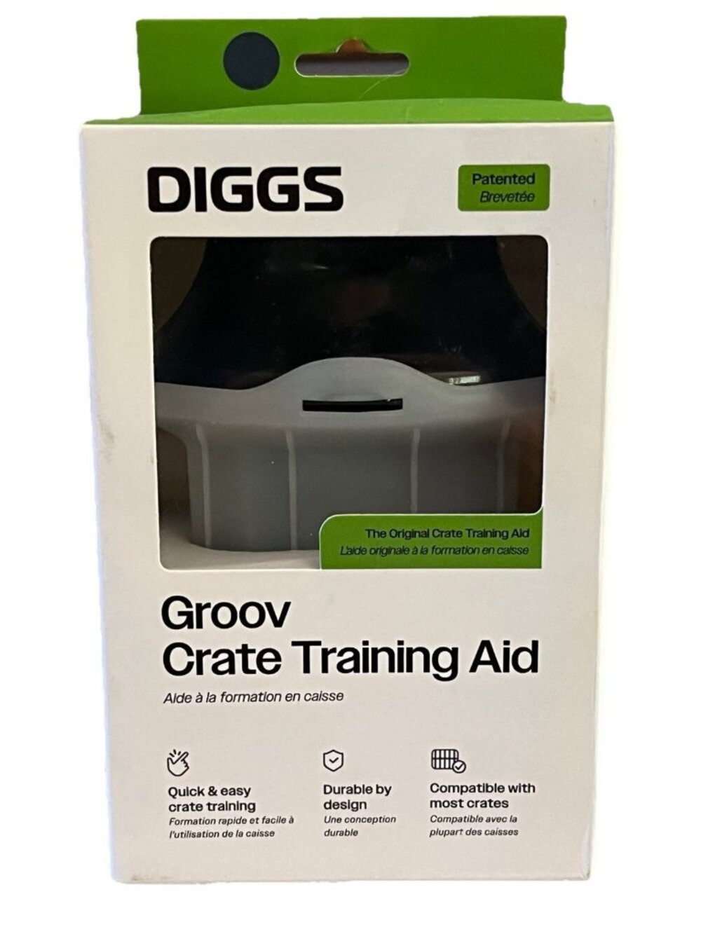 Diggs Groov Crate Dog Training Aid Royal Blue